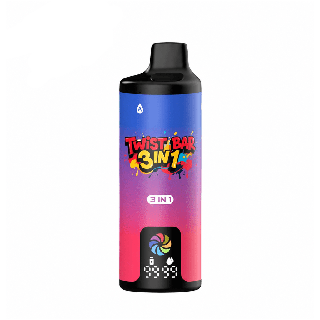 Twist Bar 3 in 1 - 30K Disposable Vape - Flavour: Blueberry Ice, Blueberry Sour Raspberry, Blueberry Watermelon