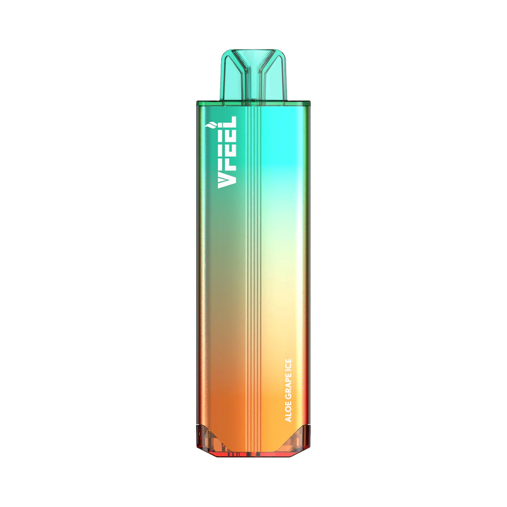 VFeel V1 6K disposable vape in Aloe Grape Ice